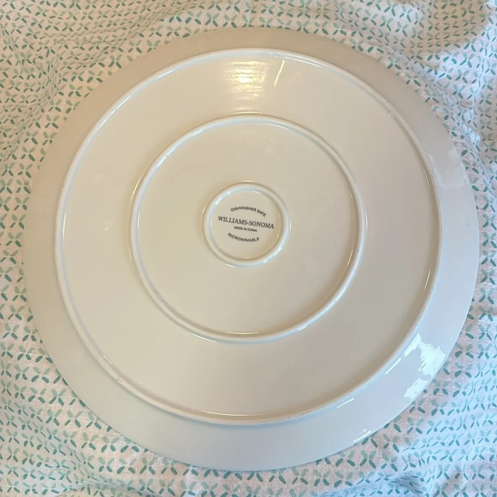 William Sonoma Bunny Band Platter - Picture 3 of 3
